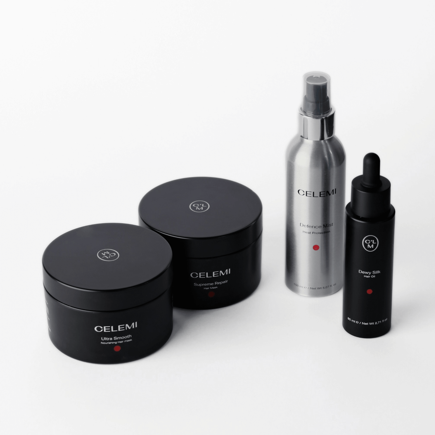 CLM Total Hair Care Bundle: Restore, Shine, Protect